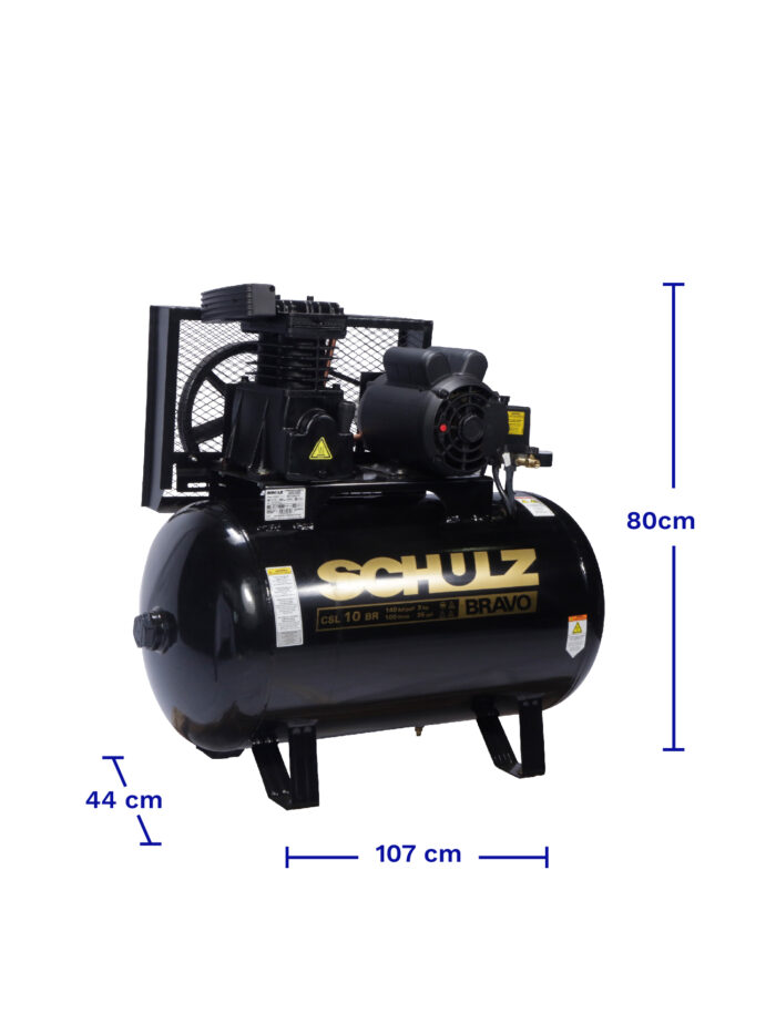 COMPRESOR CSL-10BR/100 DIMENSIONES