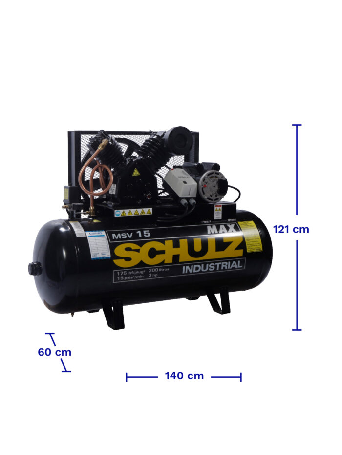 COMPRESOR MSV-15MAX DIMENSIONES