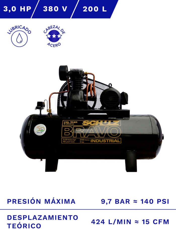 COMPRESOR CSL-15BR FRENTE