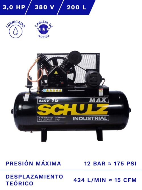 COMPRESOR MSV-15MAX FRENTE