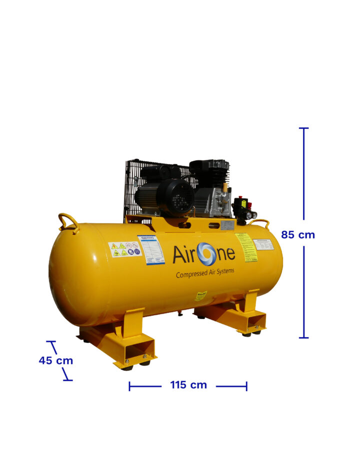 COMPRESOR AIRONE 3.0 HP dimensiones