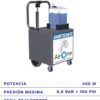 SANITIZADOR NEBULIZADOR EN CARRO CON COMPRESOR AIRONE 400W 220V FRENTE