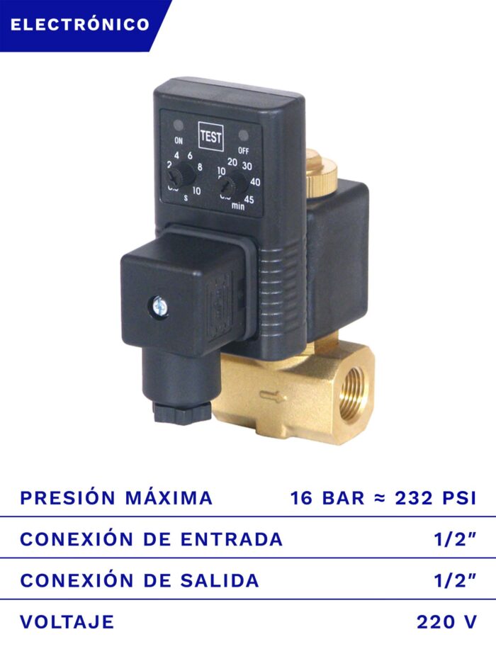 PURGADOR ELECTRÓNICO JORC 16BAR 1/2" FRENTE