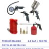 KIT ACCESORIOS PARA COMPRESOR 8 PZS AIRONE GRAVEDAD FRENTE