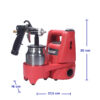 PISTOLA PARA PINTAR ENERGIZER 500W Dimensiones