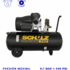 COMPRESOR DE AIRE SCHULZ AIR PRO 3HP 100L 9,7BAR 15CFM